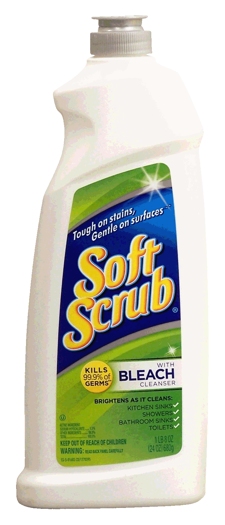 Soft Scrub  cleanser with bleach Full-Size Picture